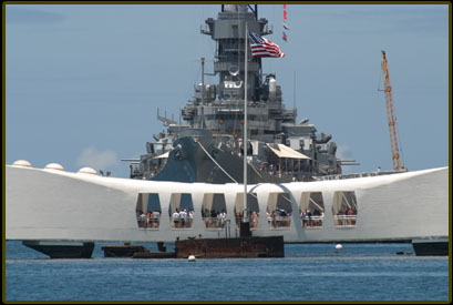 Memorial and USS Missouri